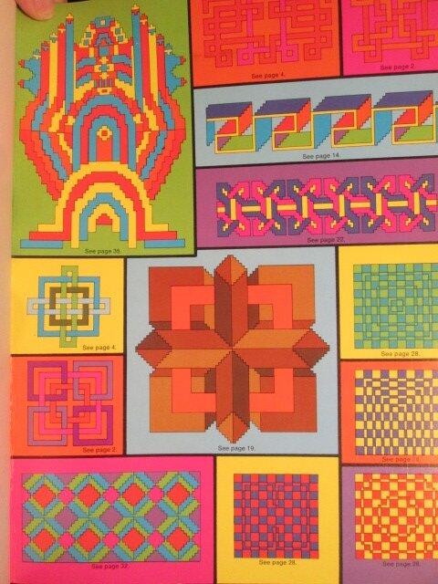 Geometric Needlepoint Designs Book-Carol Belanger Grafton, Dover, 1975