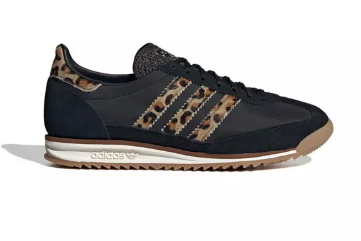 Adidas SL 72 OG Black Brown Preloved 'Leopard Print' (JR1640) Women's