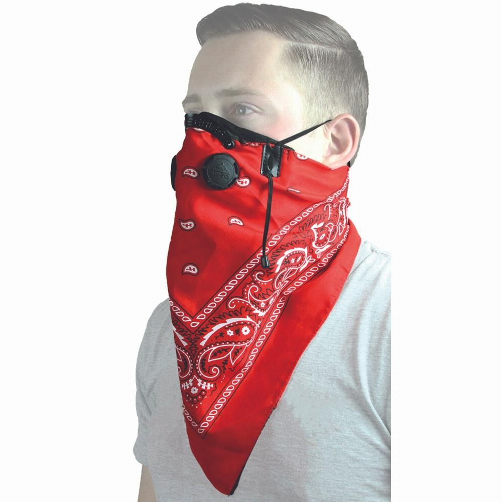 ATV Tek BDMRED Dust Mask Bandanna Red