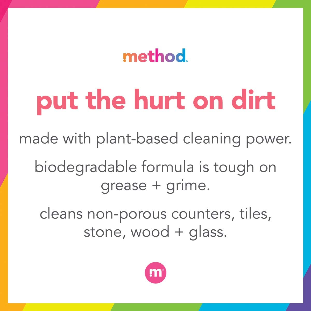 Method All-Purpose Cleaner Spray, Lime + Sea Salt, Plant-Based and Biodegradable