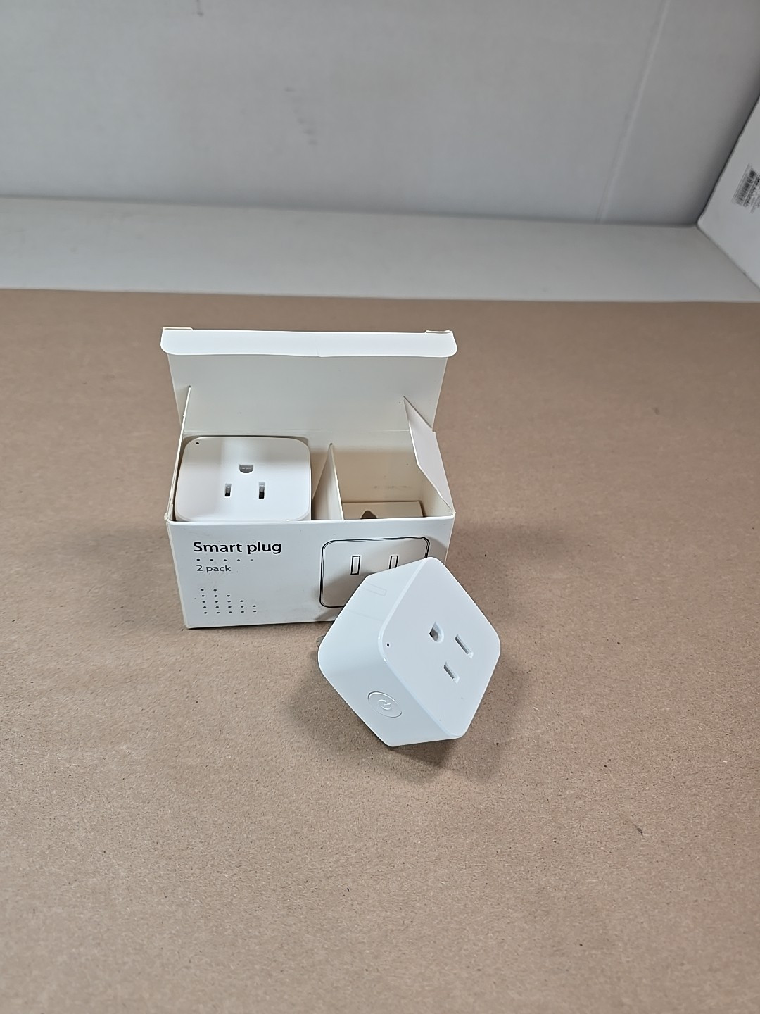 Coosa Smart Plug US Plug  With Google Assistant  PACK OF 2 White