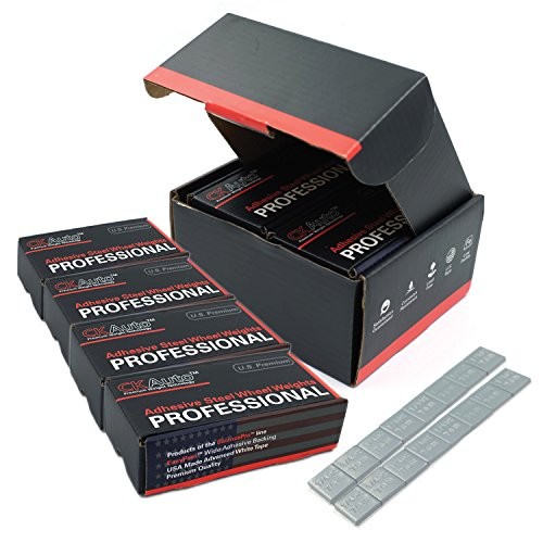 4 Boxes, 960Pcs, 0.25oz, Adhesive Stick on Wheel Weights, 4 Boxes/960Pcs Grey