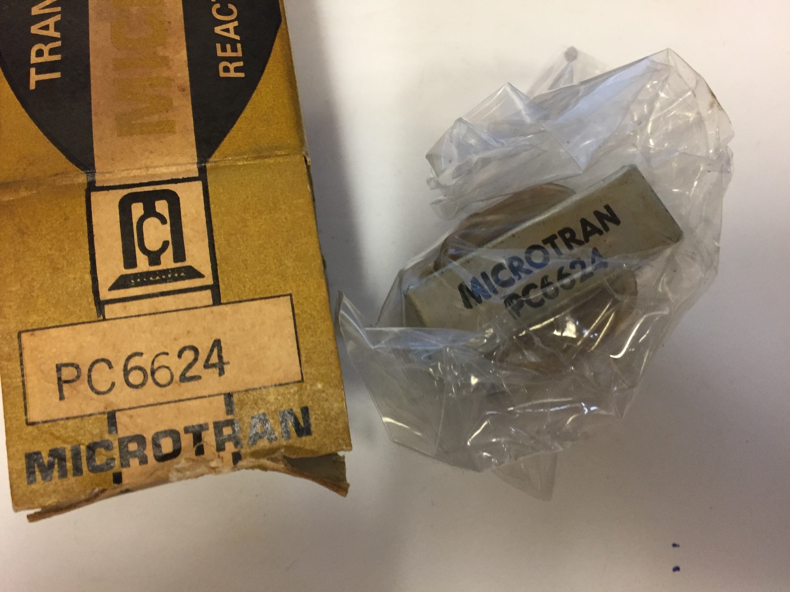 PC6624 MICROTRAN PLUG IN TRANSFORMER 40V@.110A  NOS