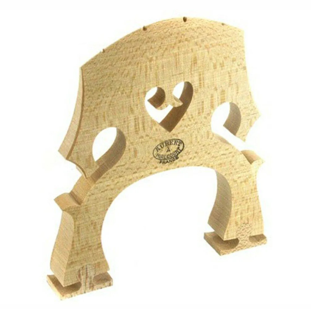Aubert Prepared 3/4 Double bass Bridge Swivel Feet Medium Height Made in France