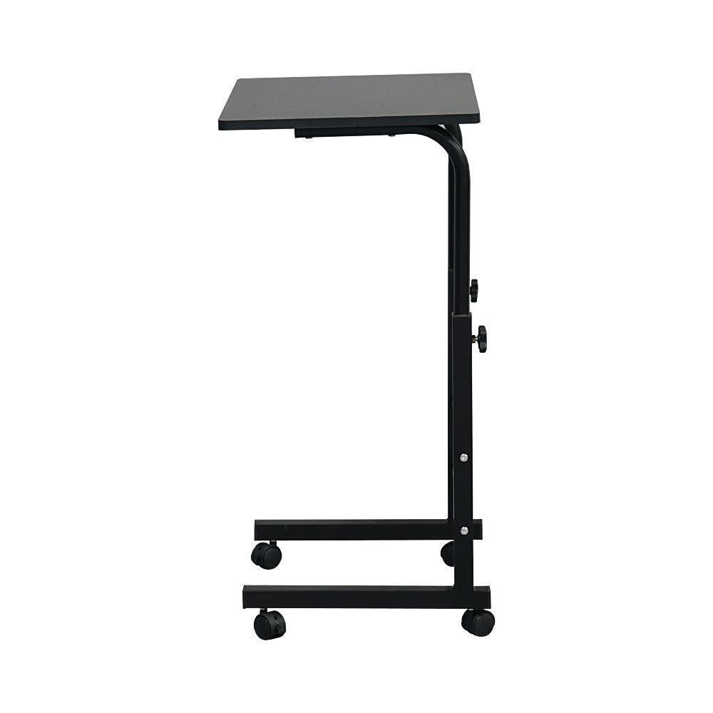27-37" Height Adjustable Rolling Laptop Table Computer Desk Cart Over Bed Stand