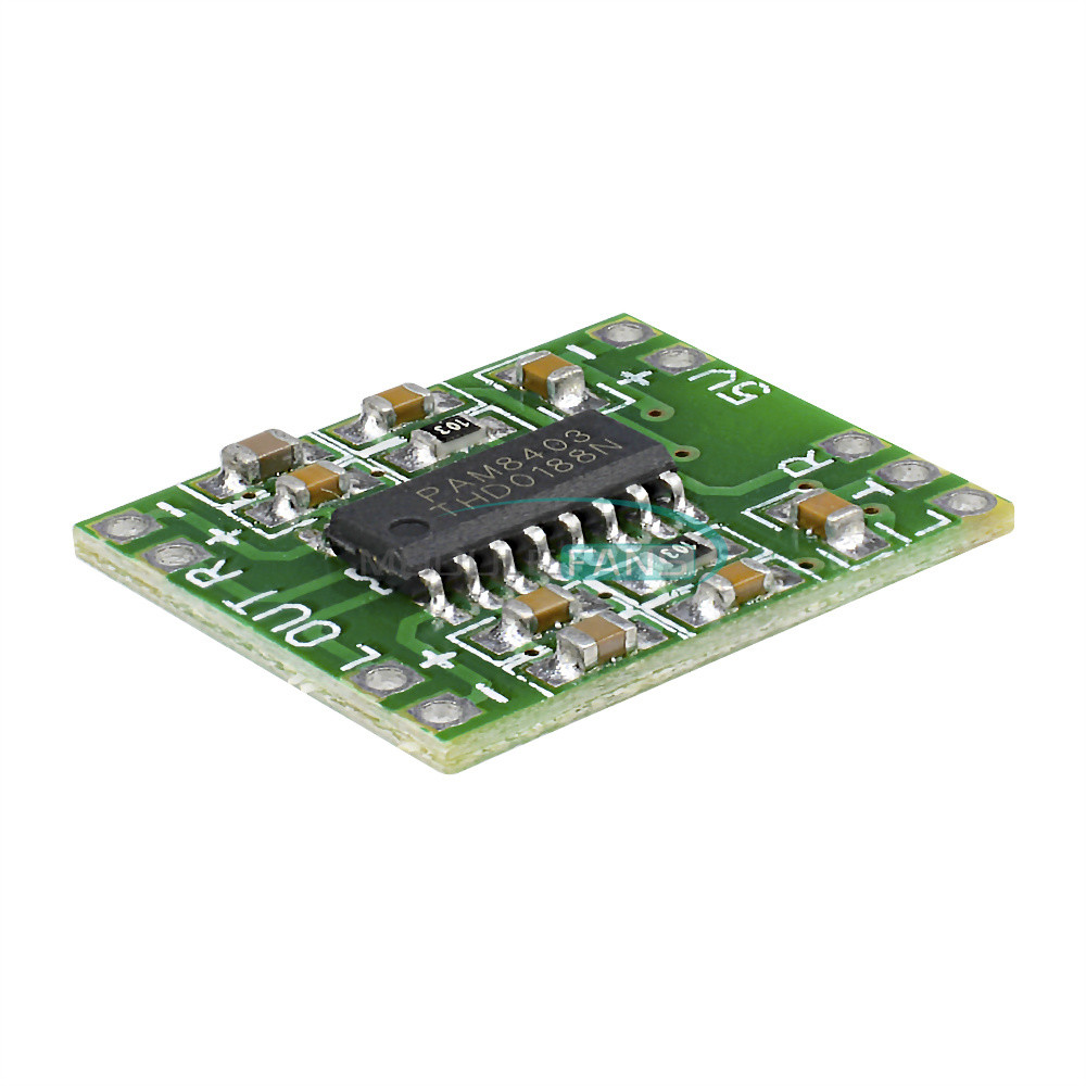 3PCS Digital Amplifier Board Class D 2*3W USB Power Mini PAM8403 Audio Module M