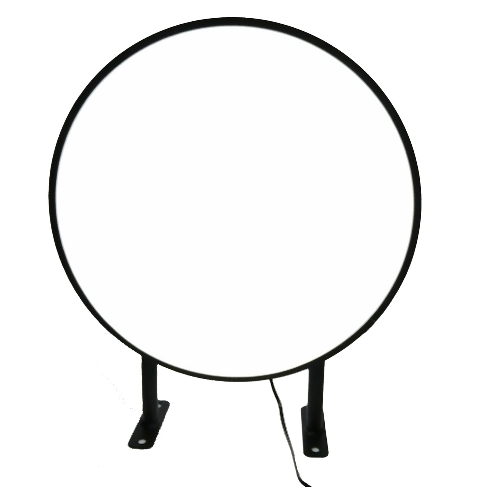 20" Round LED Light Box / Circular Projecting Lightbox Plain Blanks