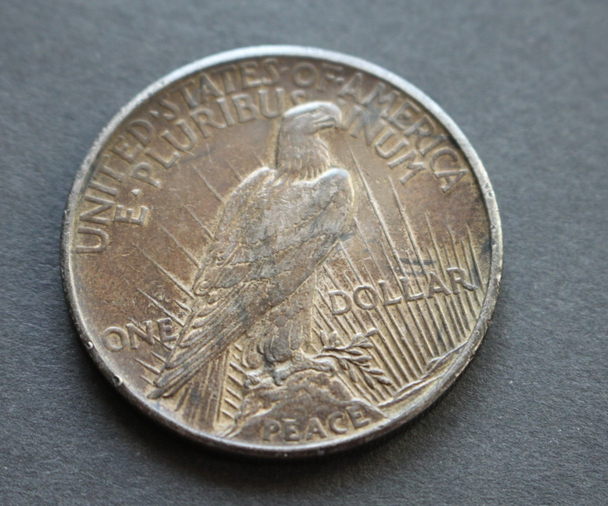 1921 Peace High Relief Silver Dollar