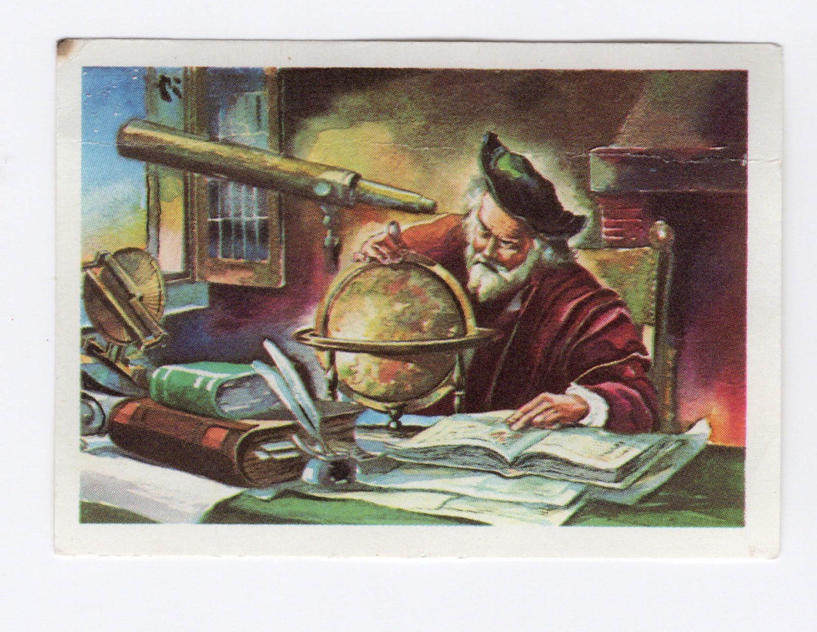 Jacques Chocolate 1950s. (Space). #140 Astrologist