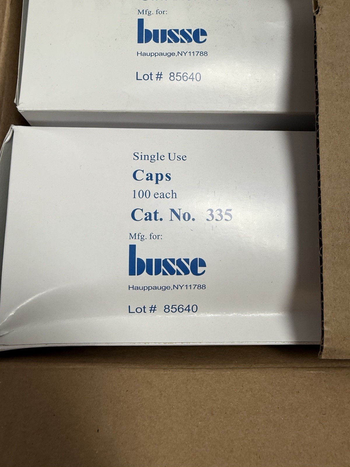 3 New Boxes Busse Surgeon Caps Disposable 100 per Box.