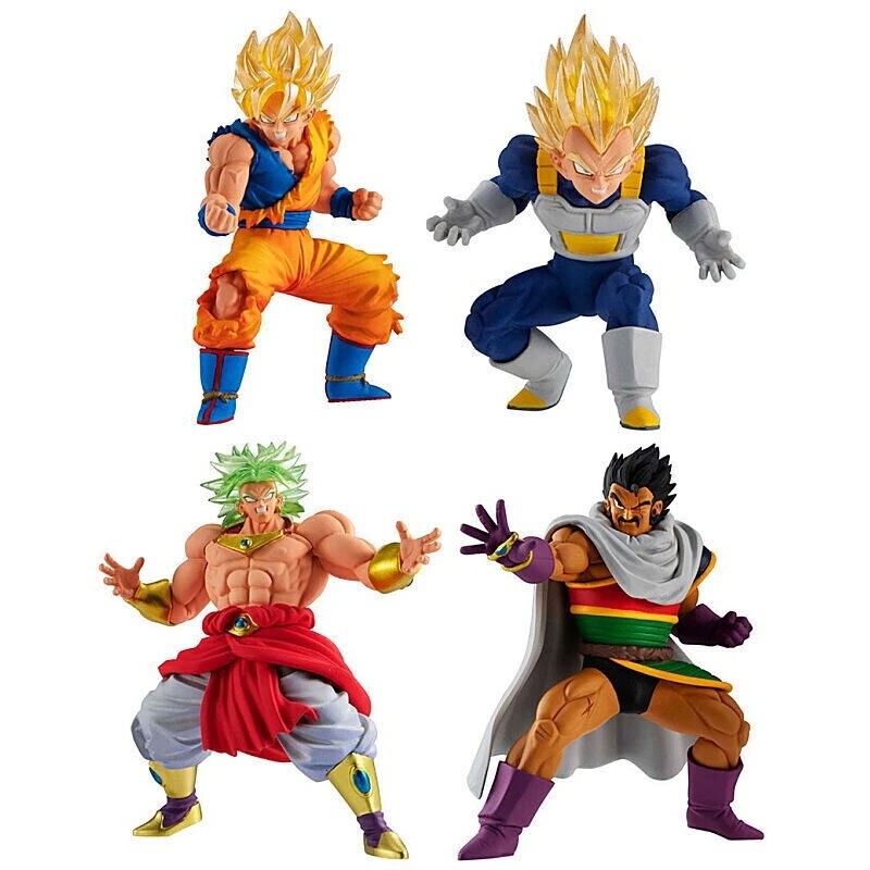 BANDAI DRAGON BALL Z HG 09 9 full set Gashapon Figure Gokou Vegeta Broly Paragus