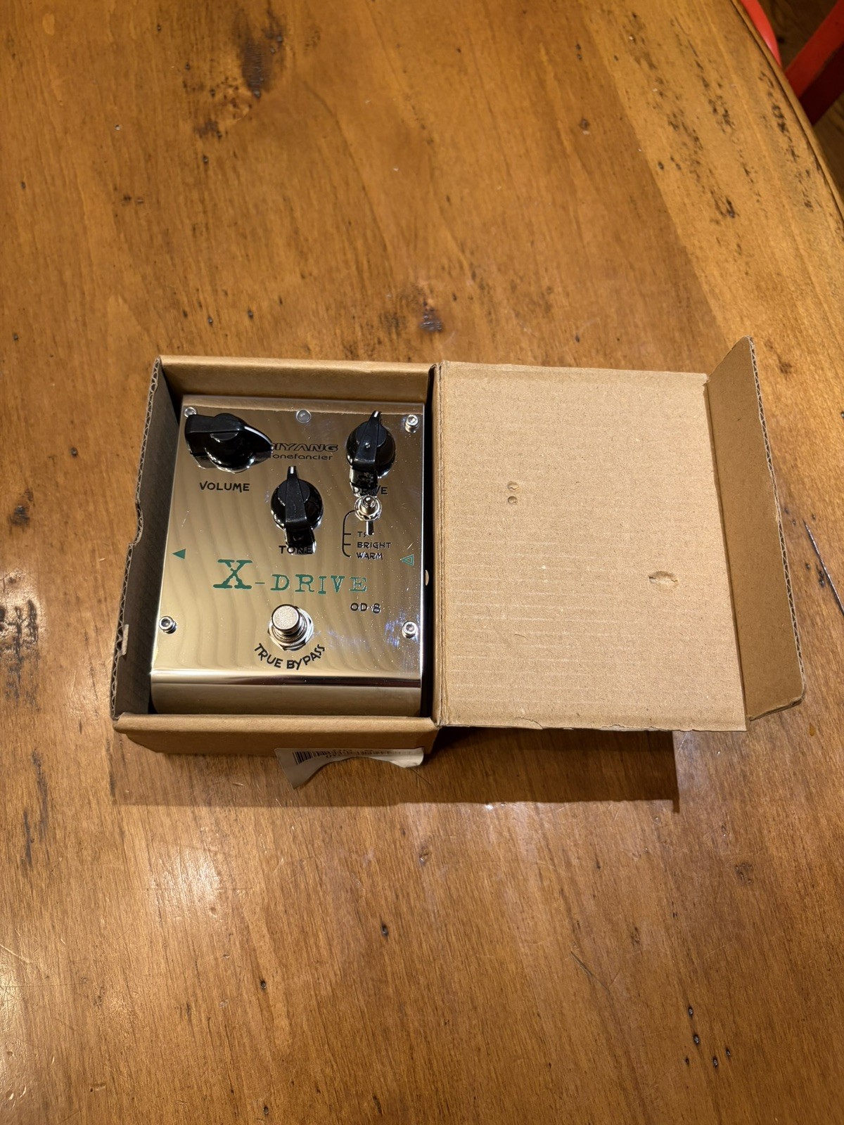 BIYANG X-Drive OD-8 Distortion Guitar Pedal With Box