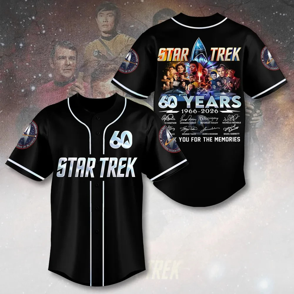 Star Trek 60th Anniversary Baseball Jersey