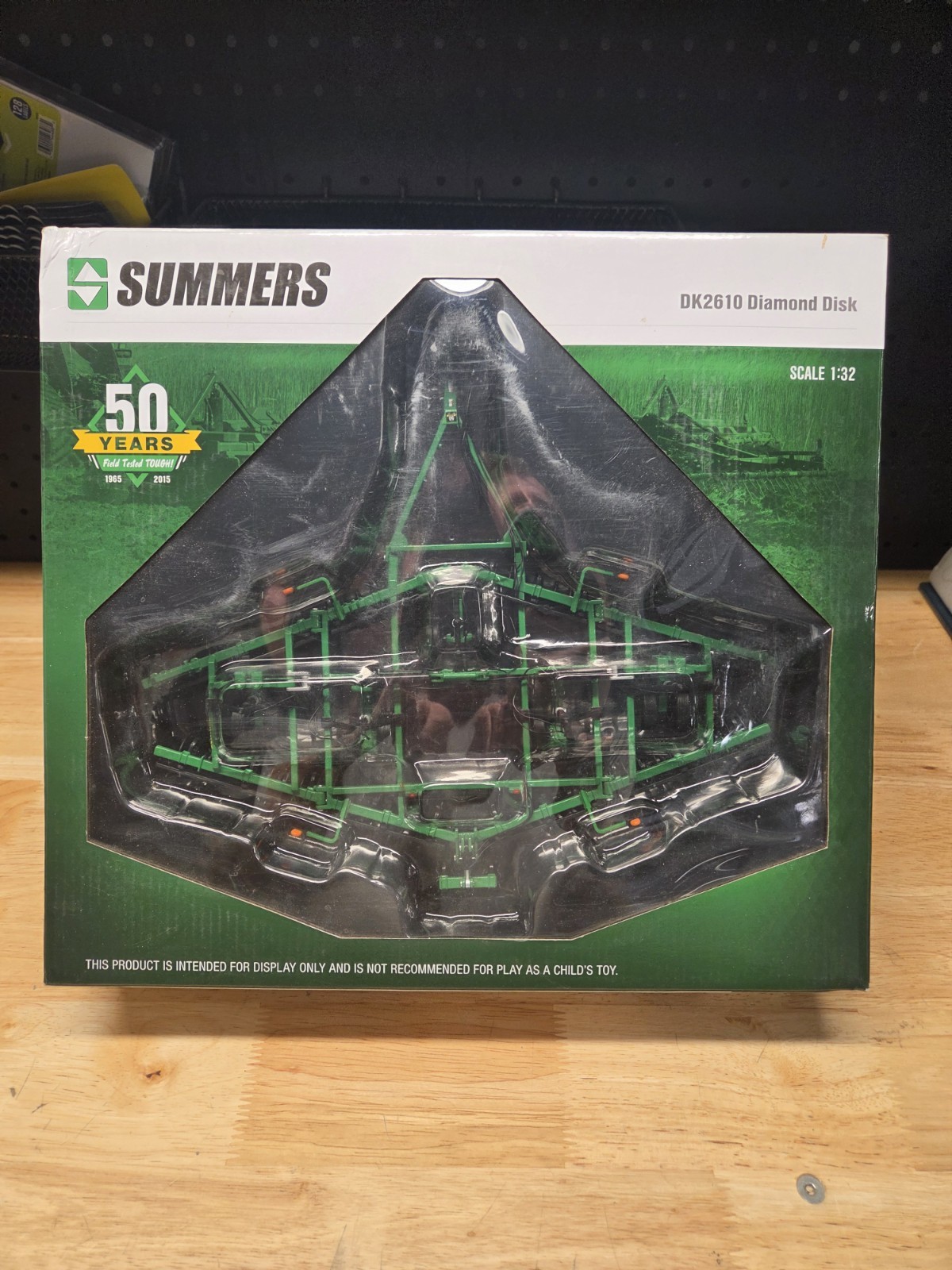 Summers DK2610 Diamond Disk 1:32 Disk Harrow Diecast Model Unopened Box