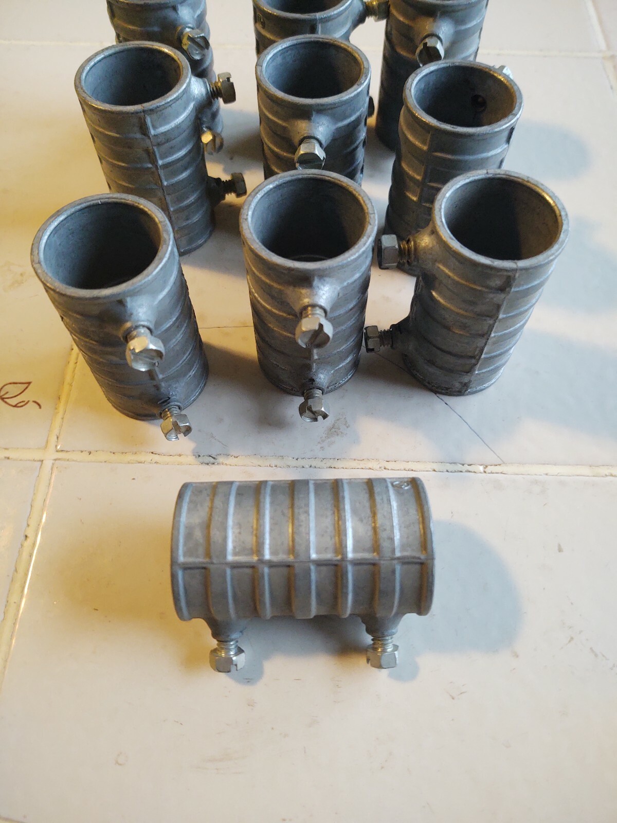 Lot of (10) AS 1" Conduit Coupling