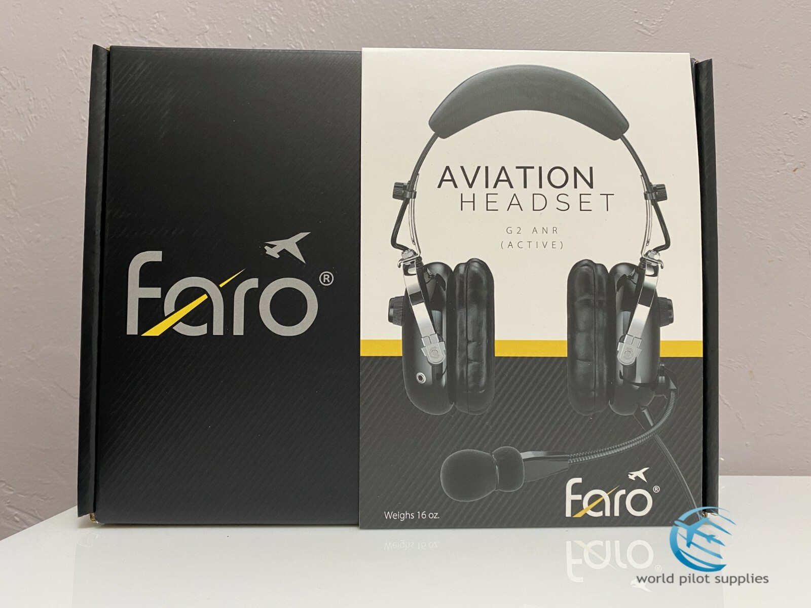 BRAND NEW FARO G2 ANR HEADSET,  Black with Dual (GA) Plugs Full Factory Warranty
