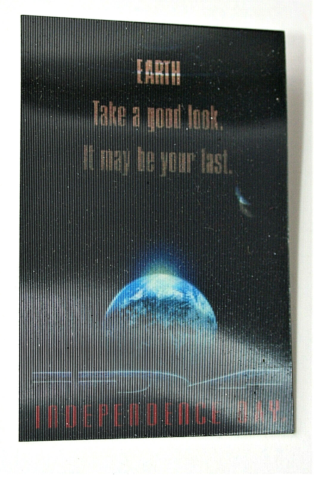 iD4 Independence Day 3d Lenticular Limited Edition Movie Pin New NOS MIB 1996