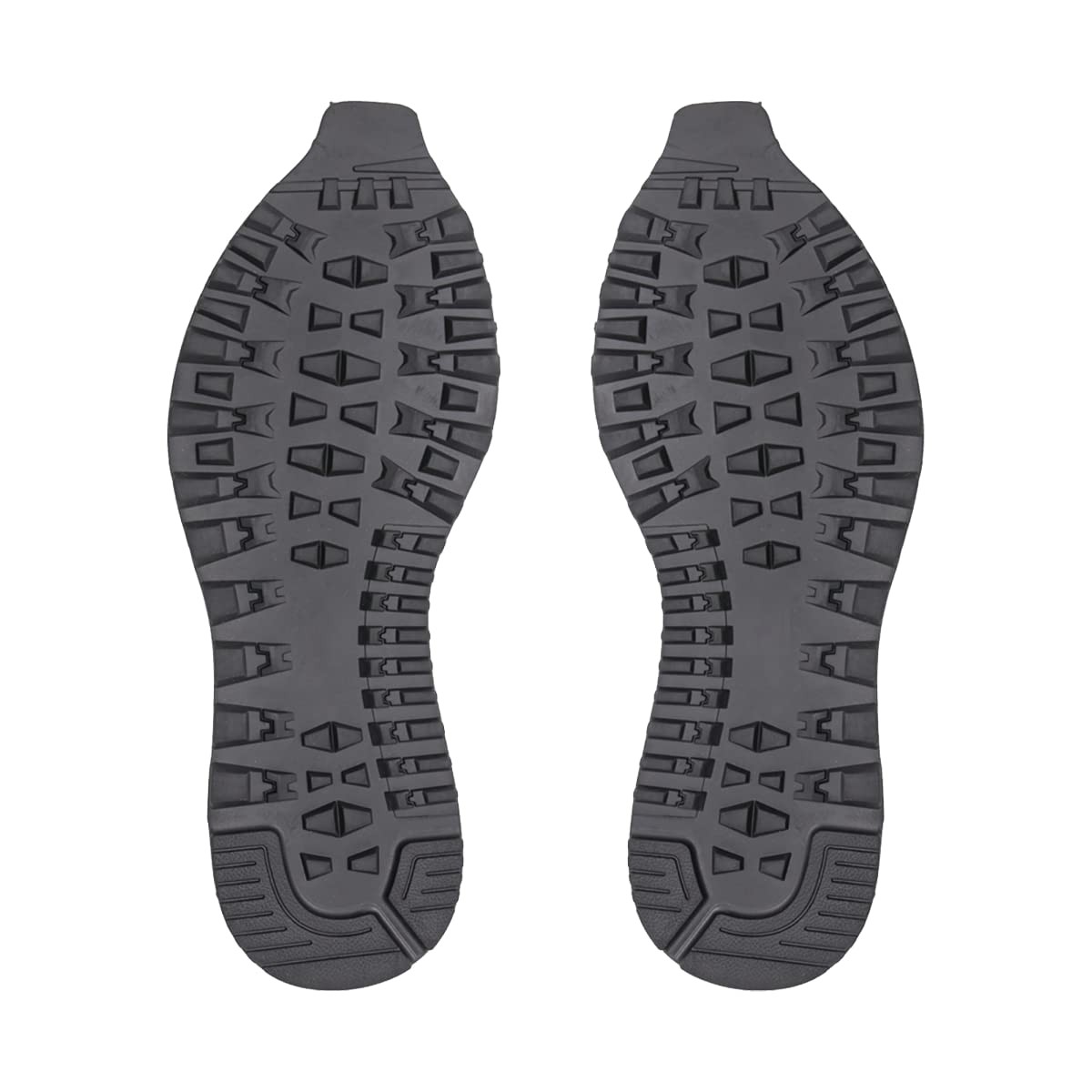 GULELAYAR Anti-Slip Rubber Shoe Repair Materials, Full Sole Small Size, Black