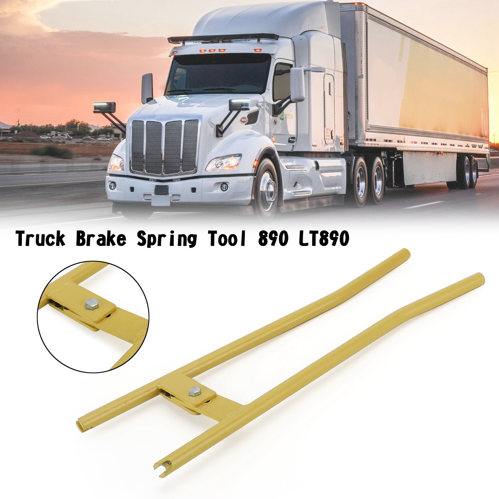 Heavy Truck Brake Spring Tool LT890 Anchor Pin Spring Installer Adjustable Tools