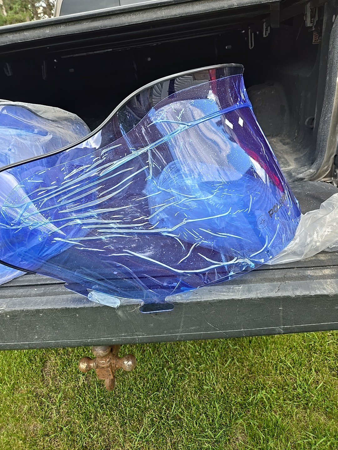 Polaris Nos Windshield Edge Mid Blue Tint 2874614 Xc Edge X Pro X Rmk Sks