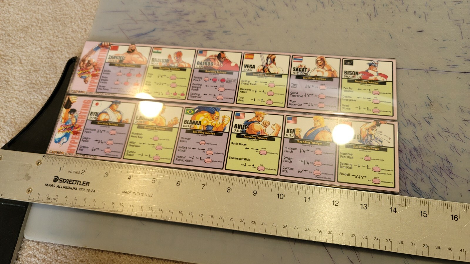 Mini Cute or American Cab Top and Bottom Bezel Protector Sleeves (NO ARTWORK)