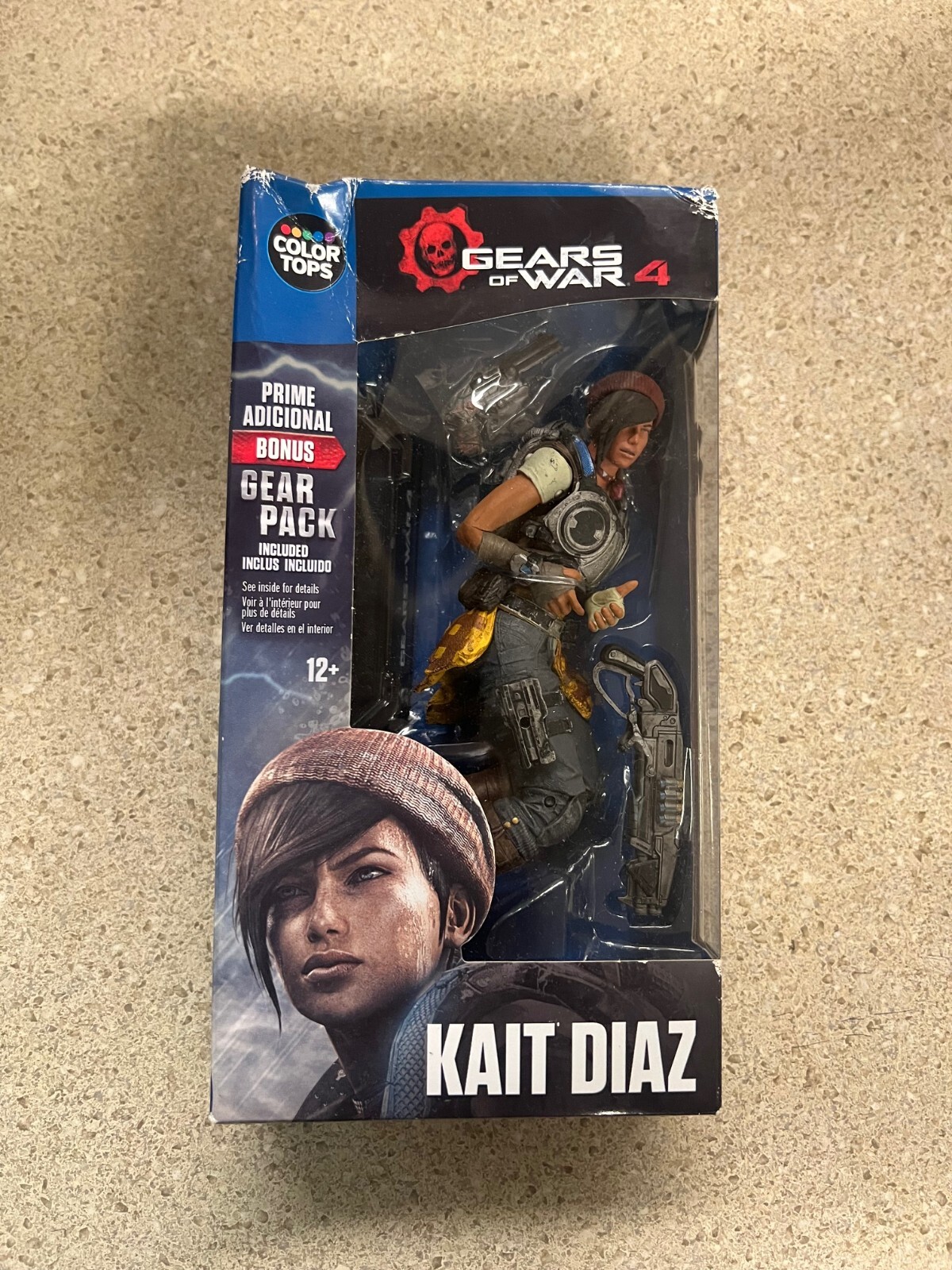 McFarlane Toys Color Tops #13 Gears of War 4: KAIT DIAZ Figure