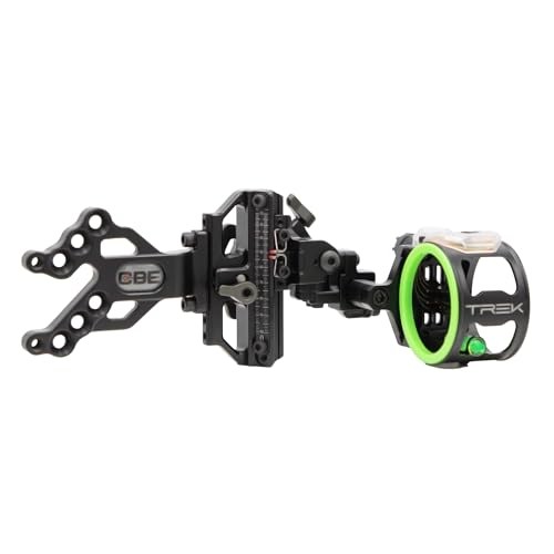 CBE TREK 5-PIN .019" Fiber Bow Sight for Left-Handed Archers [CBE-TKS-5-LH-19]