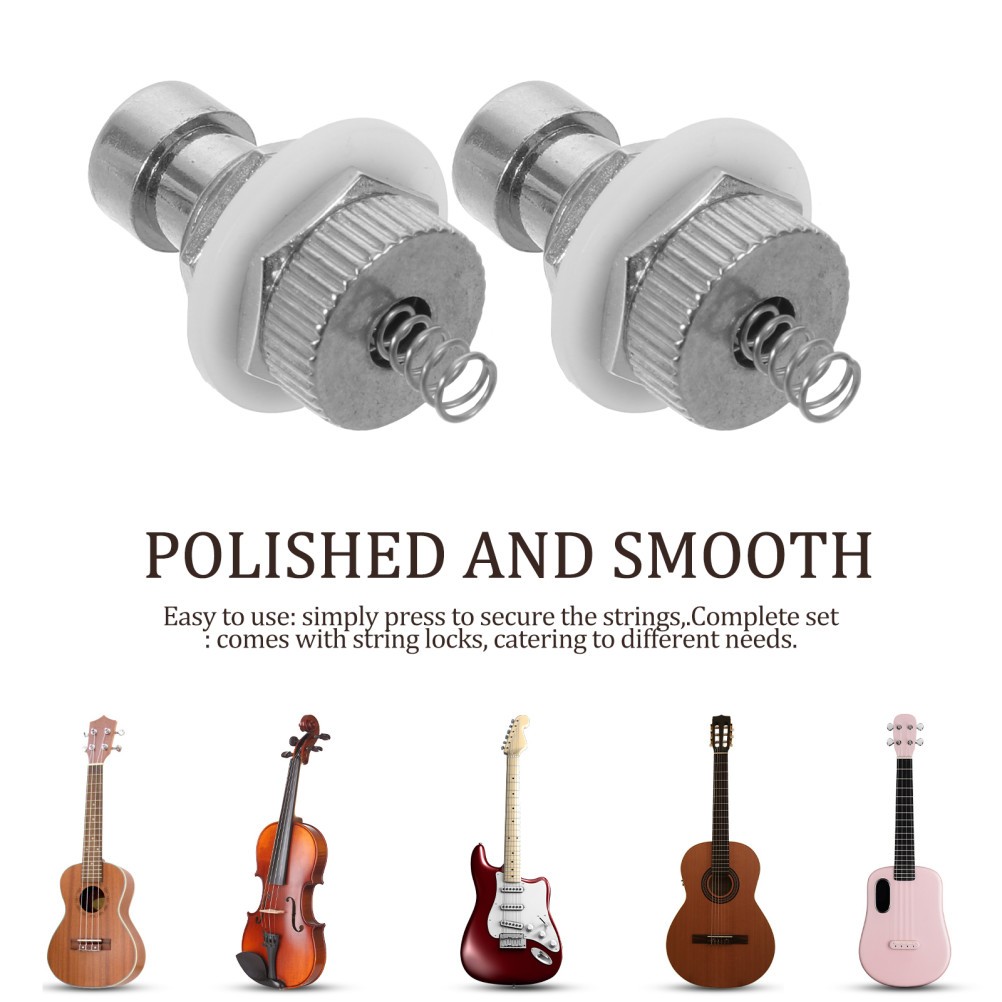 2 Pcs Guitar Effect Switch Pedal Push Button Effects Stomp Control