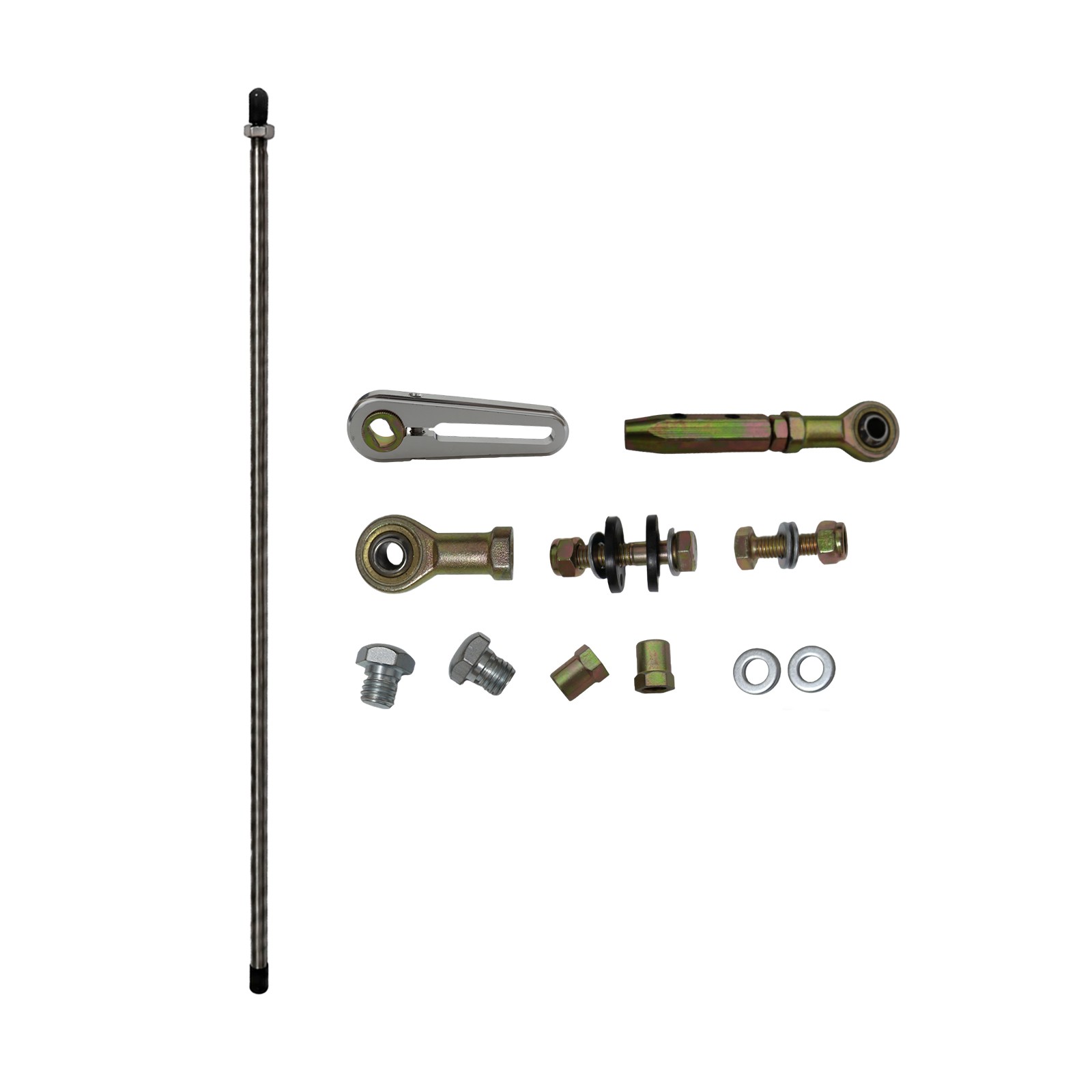 For 350 400 700R4 GM Transmissions Adjustable Column Shift Linkage Kit 21"