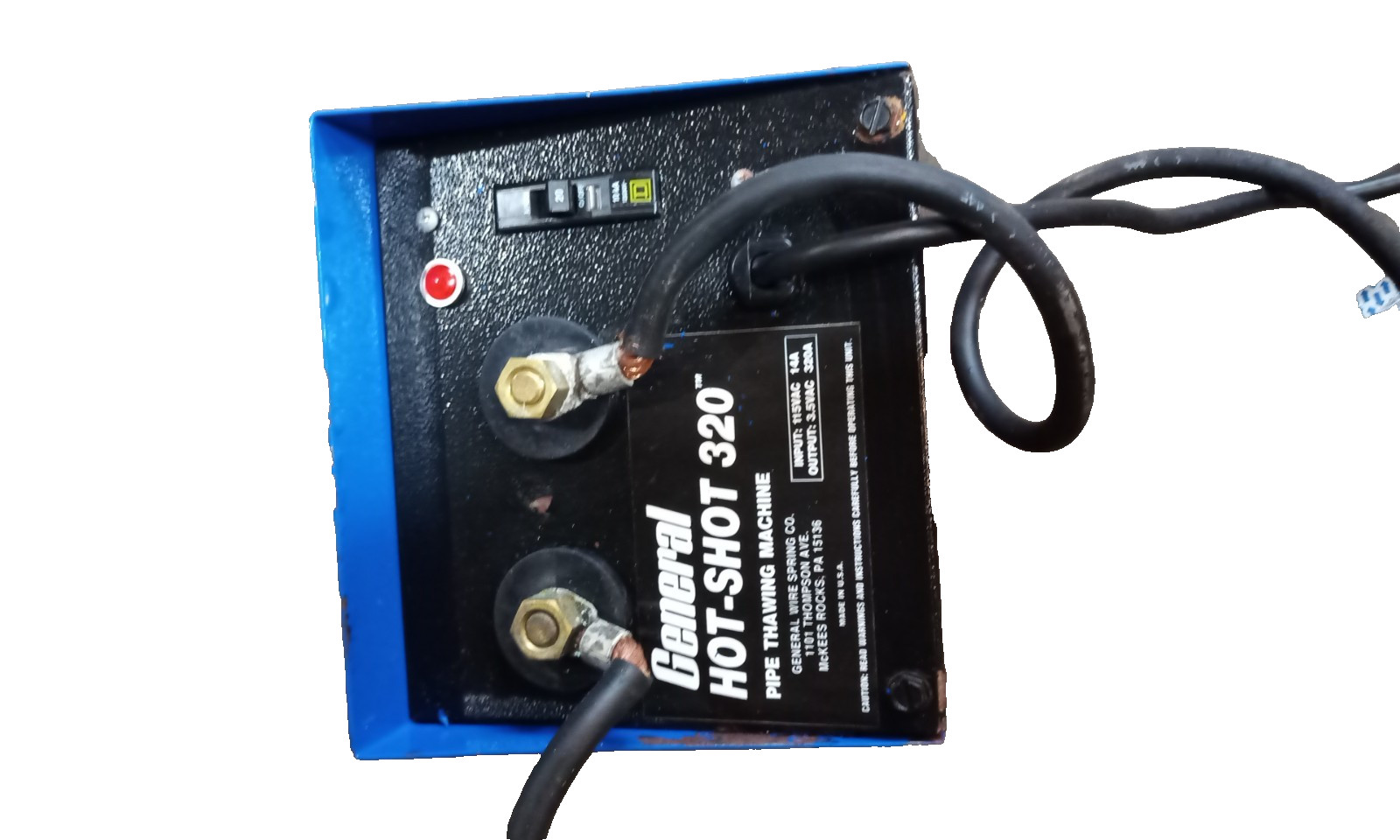 Plumbing Pipe Unthawing  machine
