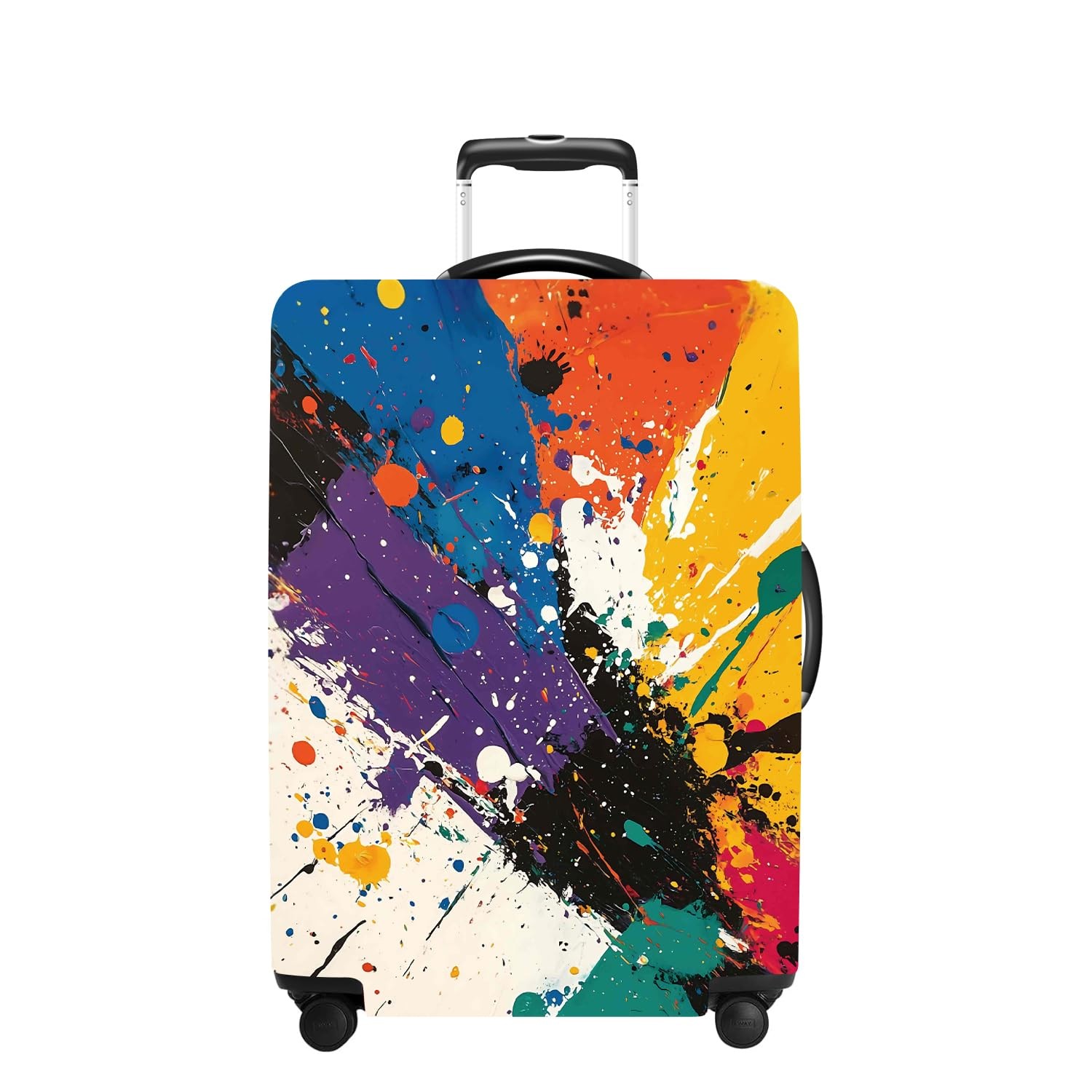 Luggage Cover Washable Suitcase Protector Anti-scratch Suitcase cover Fits 20...