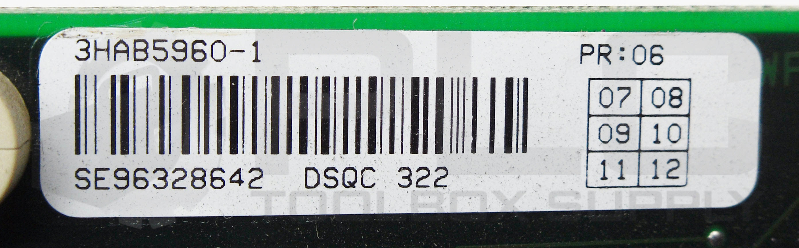 ABB 3HAB5960-1 ROBOT CPU BOARD DSQC322 * READ *