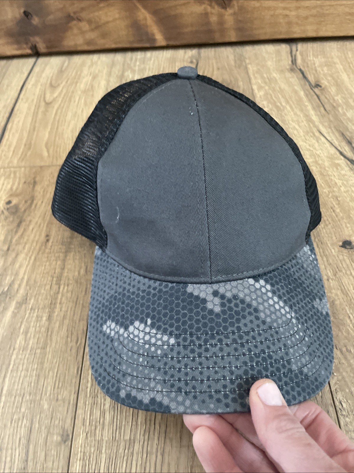 Simms Fly Fishing CPB Blank Digital Camo Black Trucker SnapBack Hat