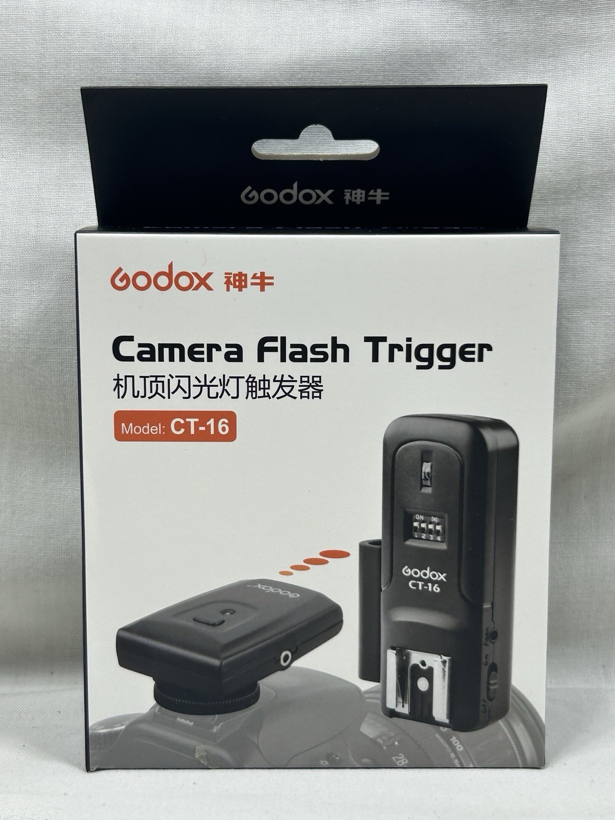 Godox CT-16 Wireless Radio Flash Trigger Receiver Kit Canon Nikon Sony Pentax
