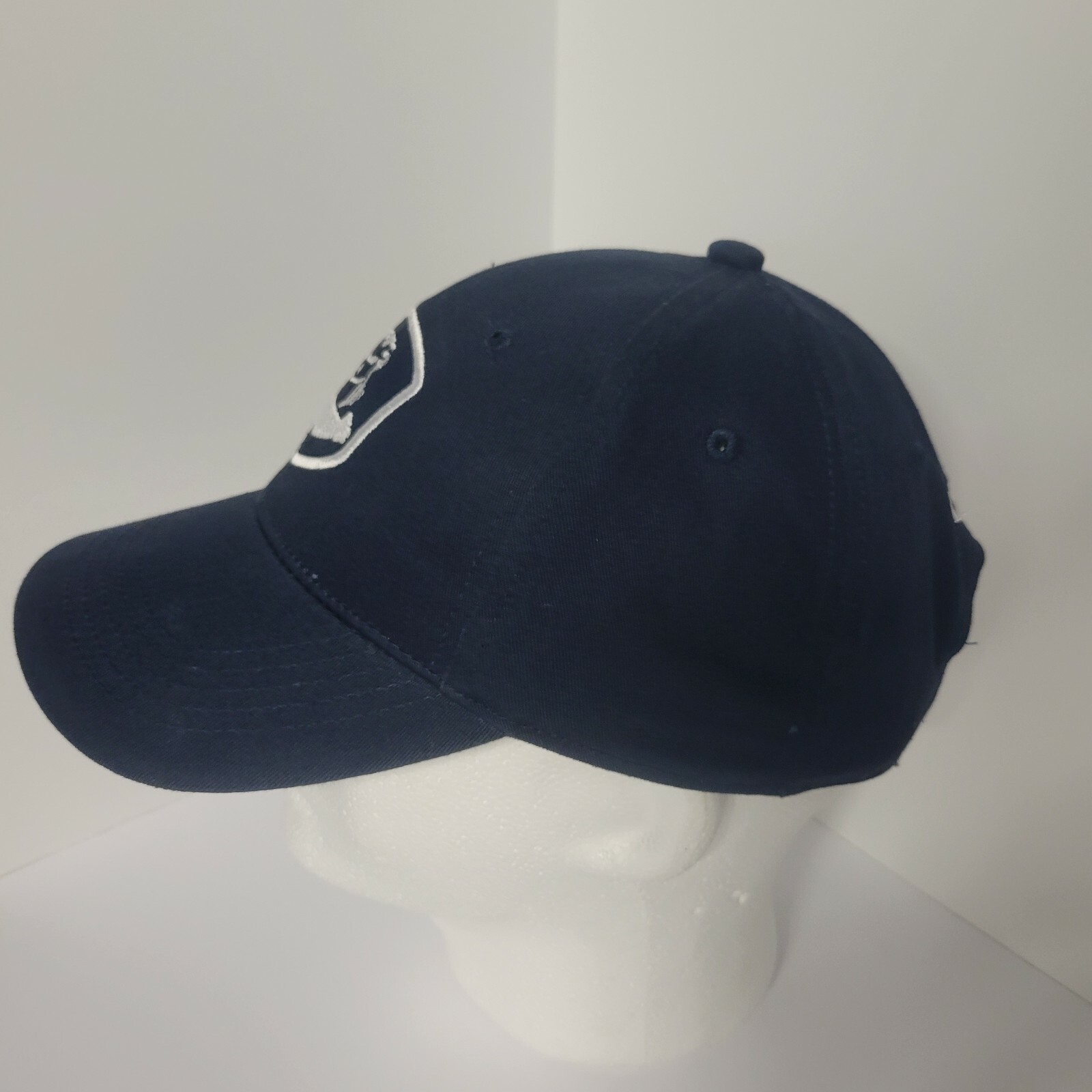 Yamaha Mens Low Profile Navy Blue Waverunner Angles Adjustable Cap Hat