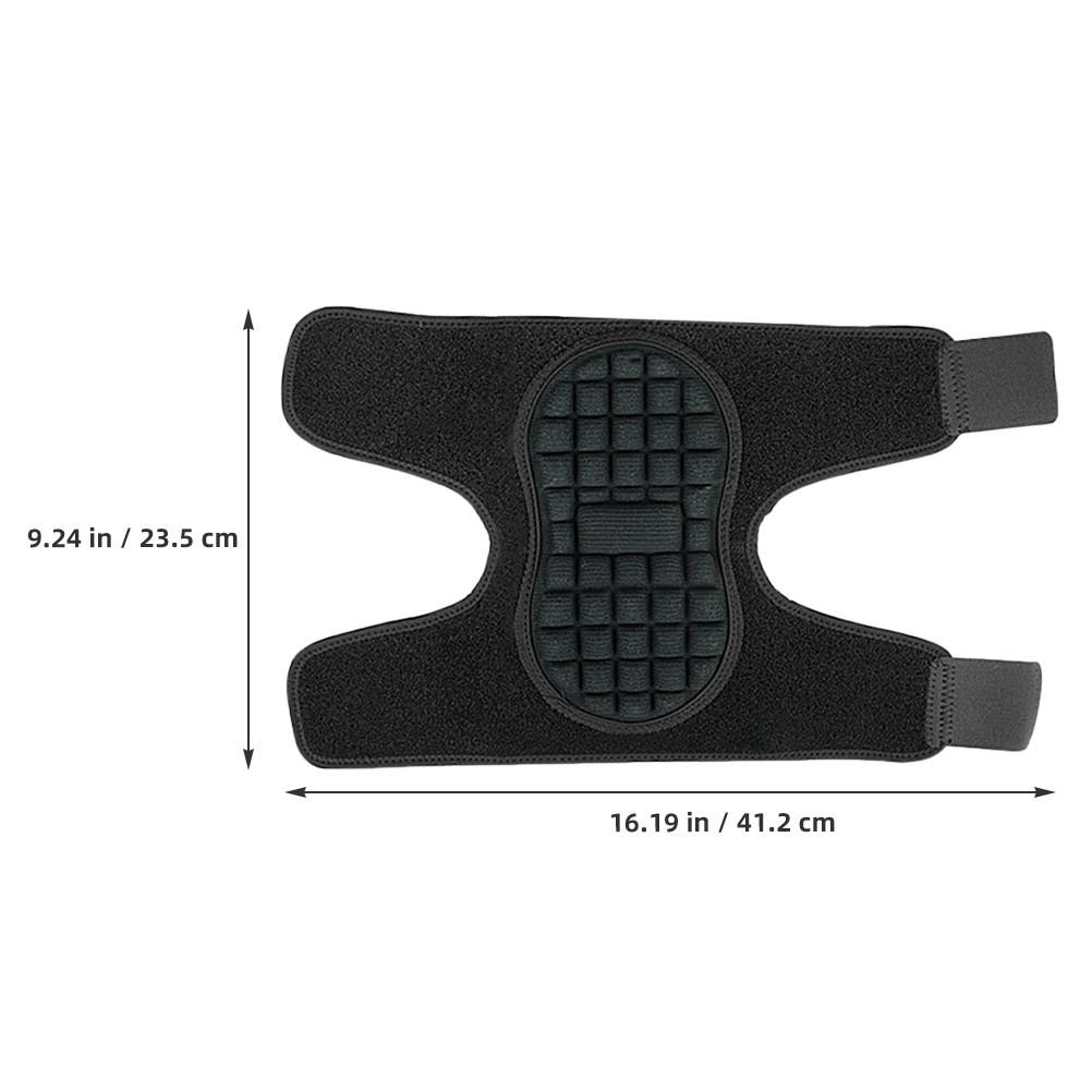 Breathable Black Elbow Support Sleeve with Sweat Absorption for Active Use