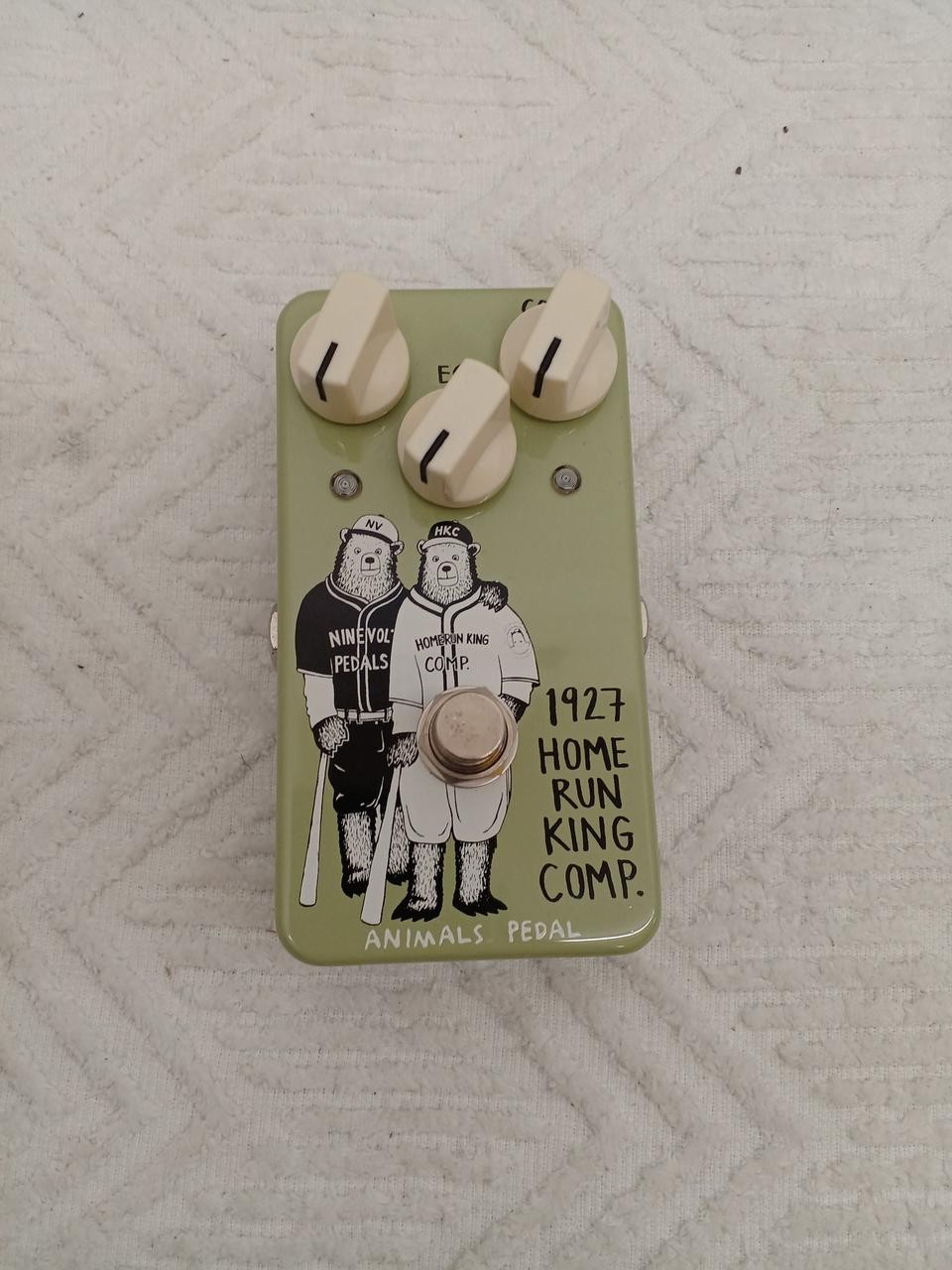 Animals Pedal 1927 Home Run King Compressor Guitar Effect Pedal, Used