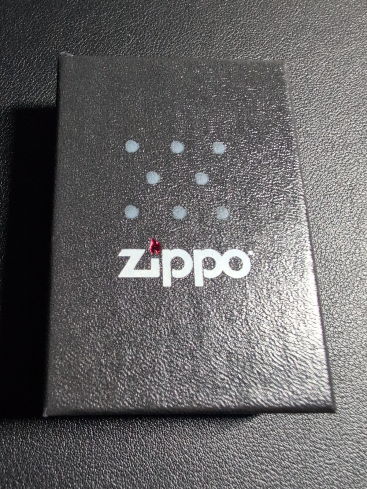 Zippo windproof Ebony Lighter, # 24756, New In Box