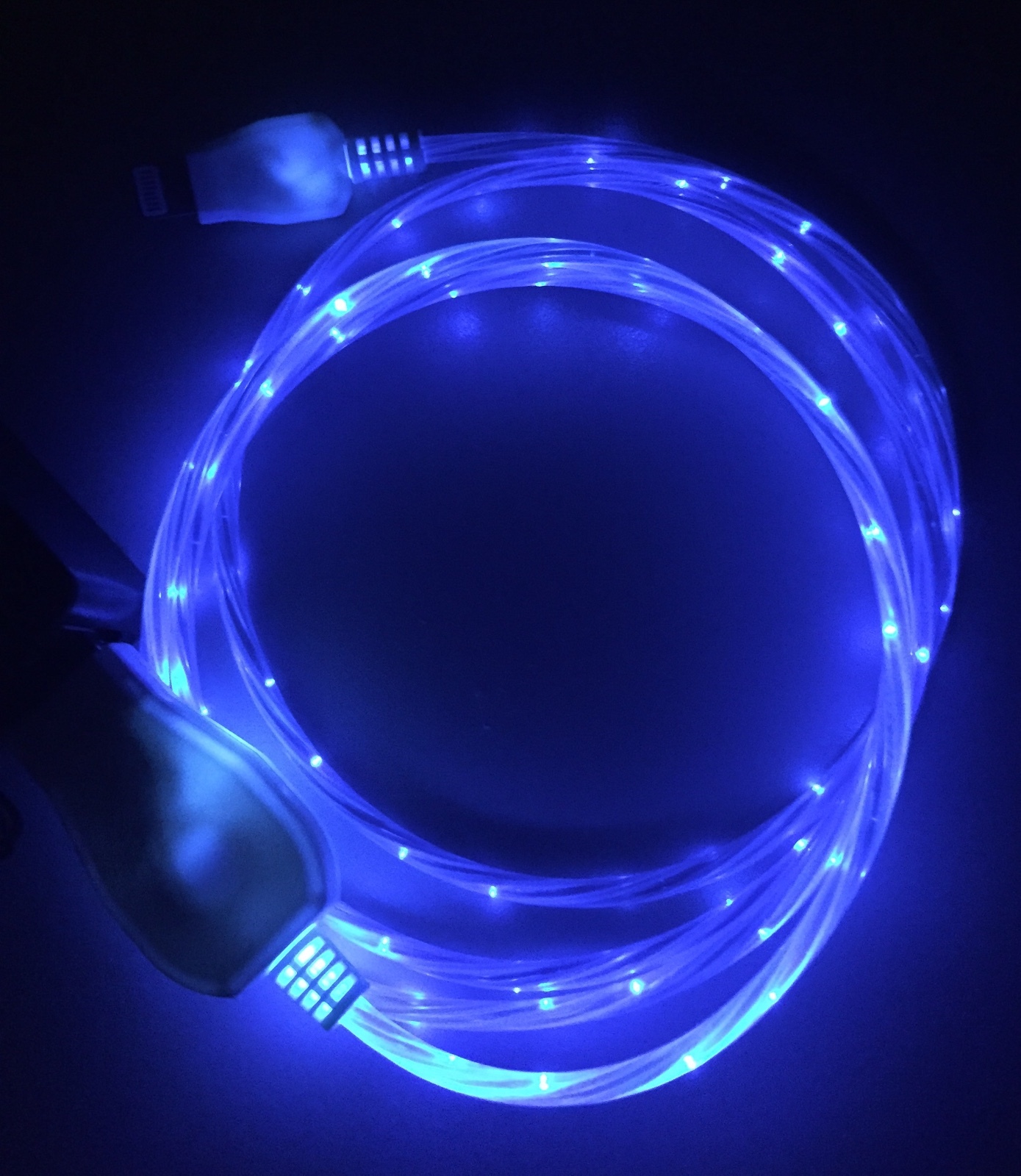 FLOWING LED LIGHT-UP Data Cable charger FOR ALL MICRO (TYPE-C) PHONES & DEVICES