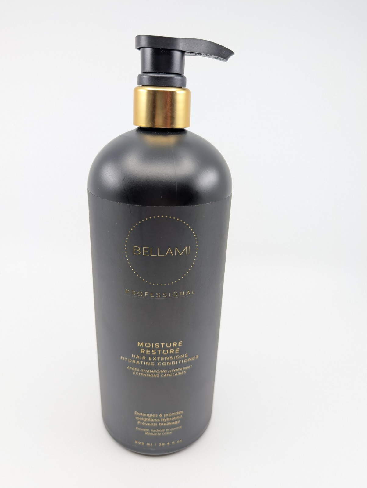 Bellami Moisture Restore Conditioner - Bottle+Pump, 30.4 fl oz / 899 ml NEW