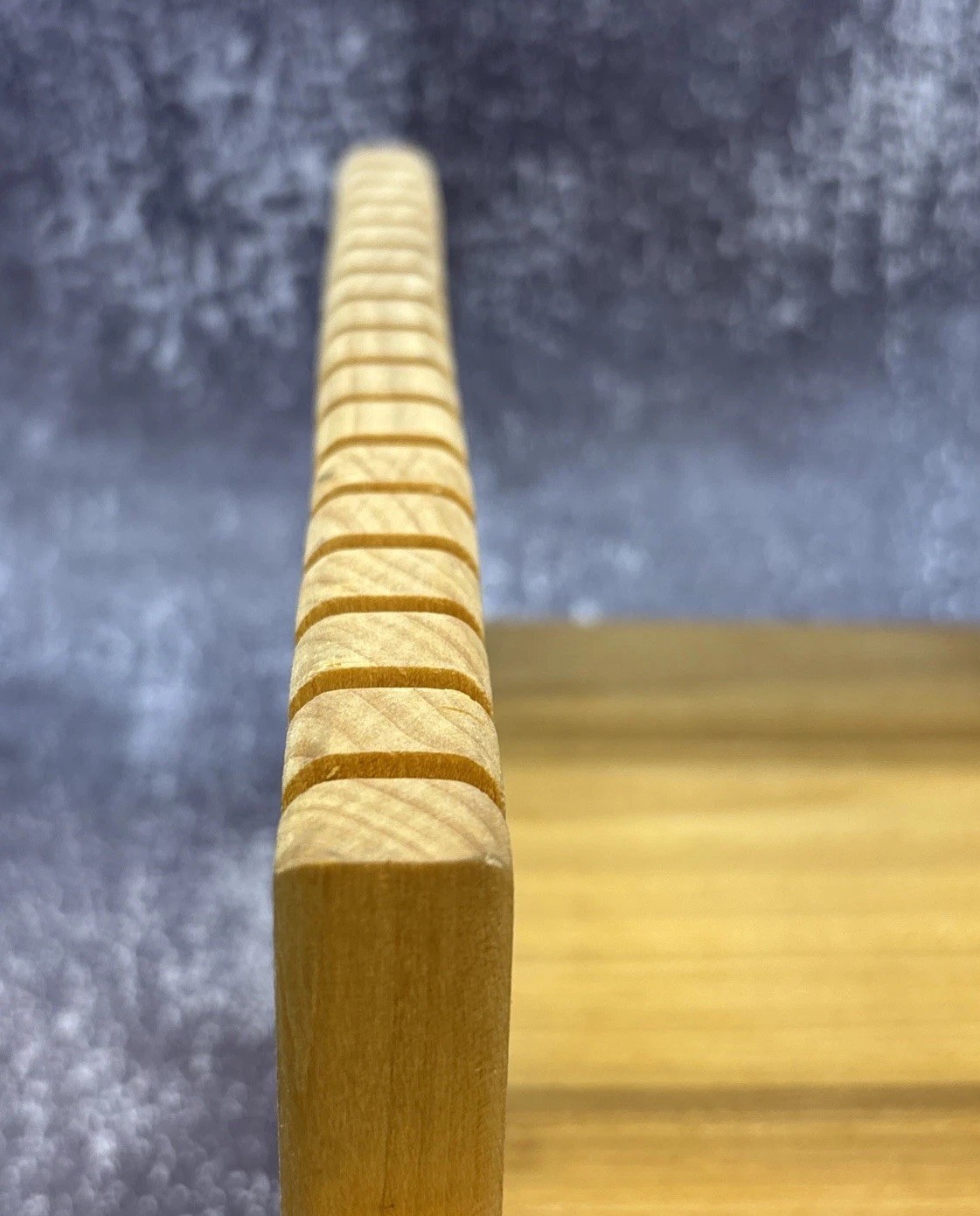 Vintage Wooden Bread Slicer / Slotted Knife Sections - Designed