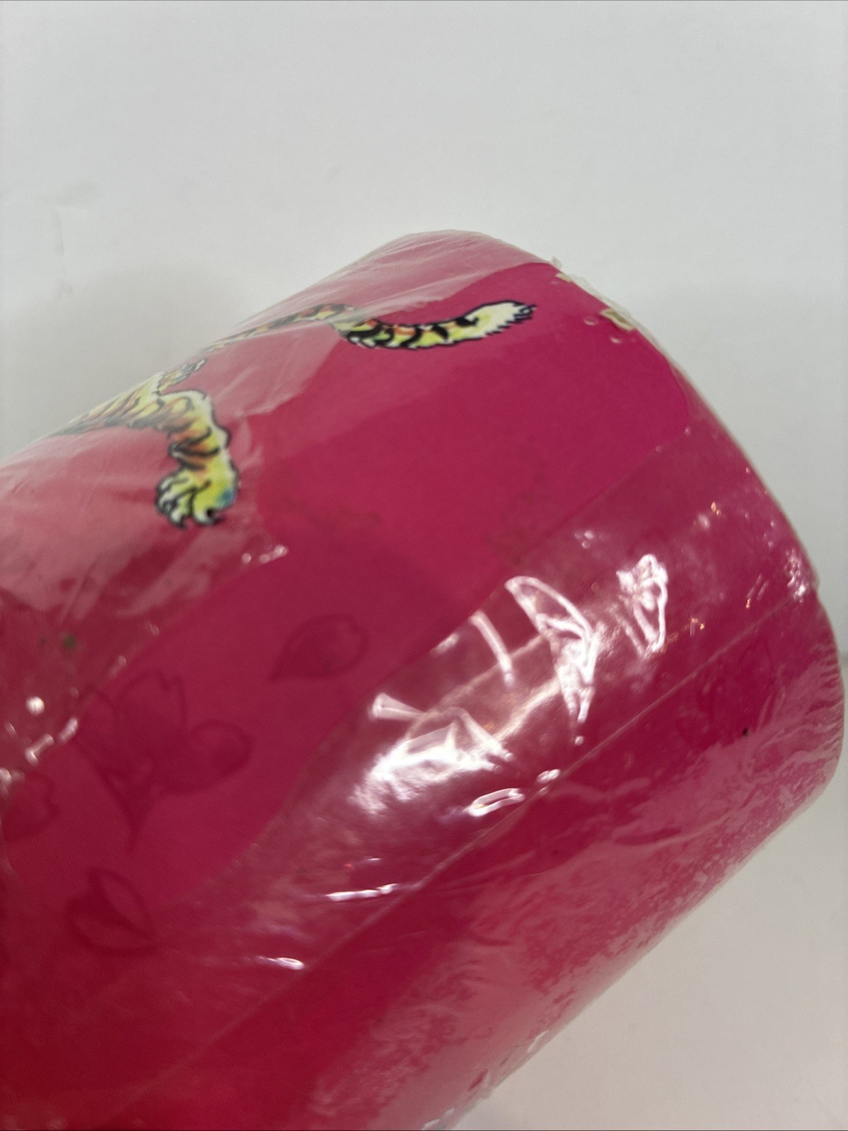ED HARDY Tiger Pink Memo Cylinder Note Pad Round Notes Desk 600 Sheets NEW