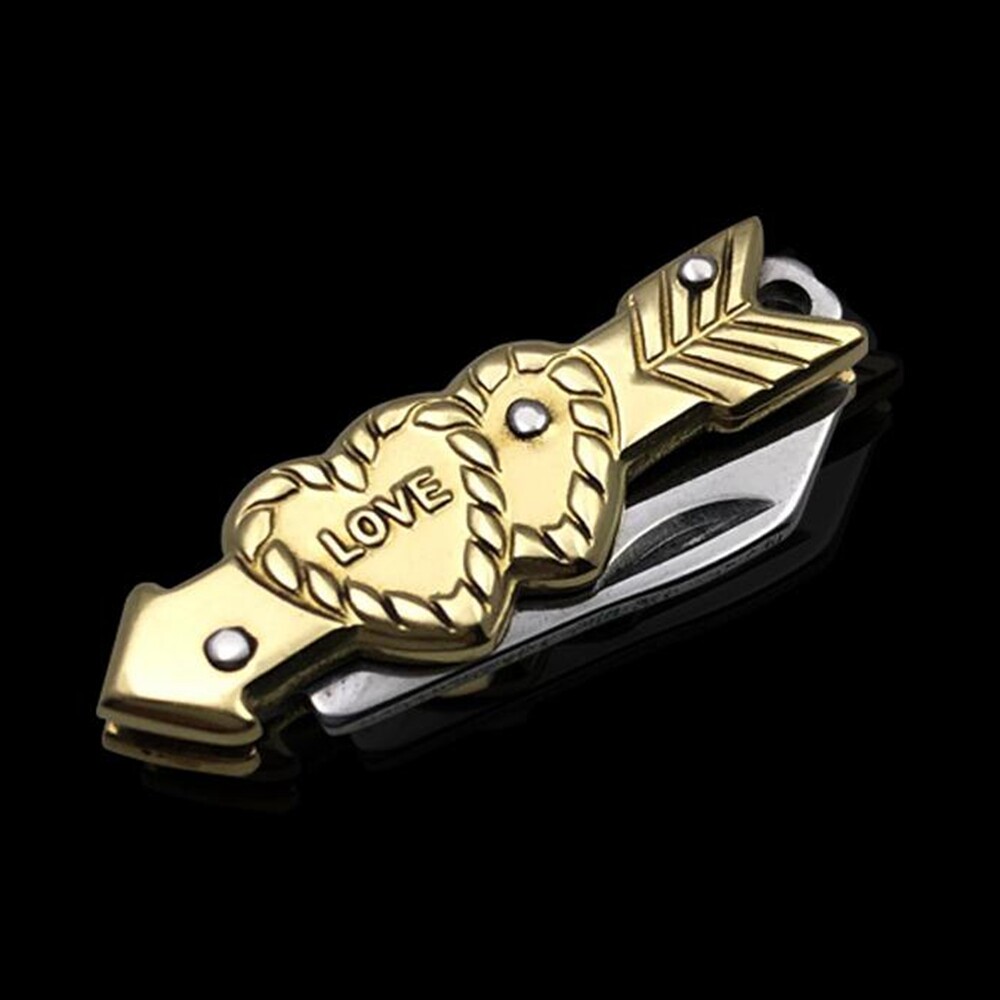 3pcs Outdoor Mini Folding Knife Keyring Small Pocket Keychain Men Gift Key Tools