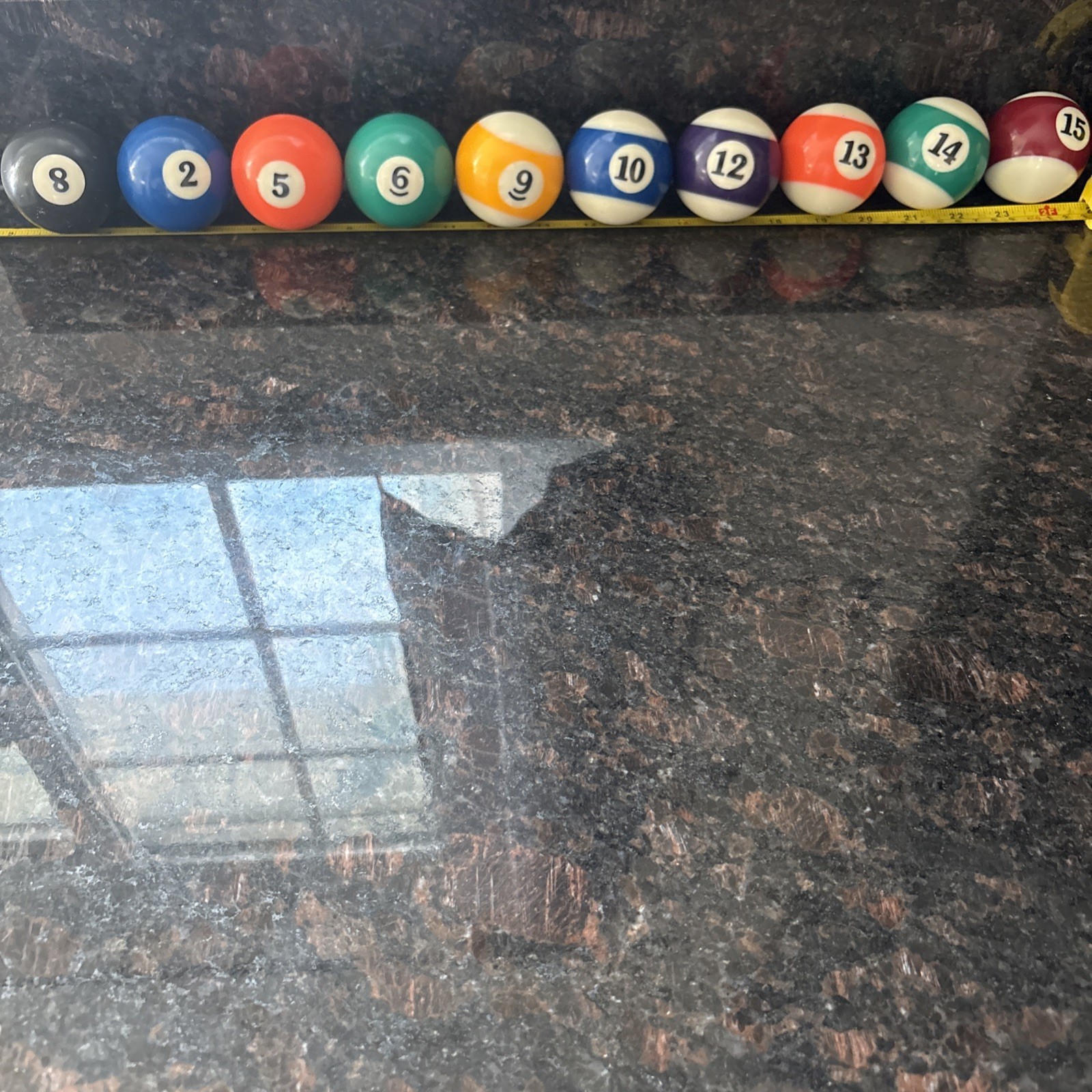 Lot Of 10 Vintage Billiard Pool Table Balls Mixed Lot -Incomplete Set- 2” Balls