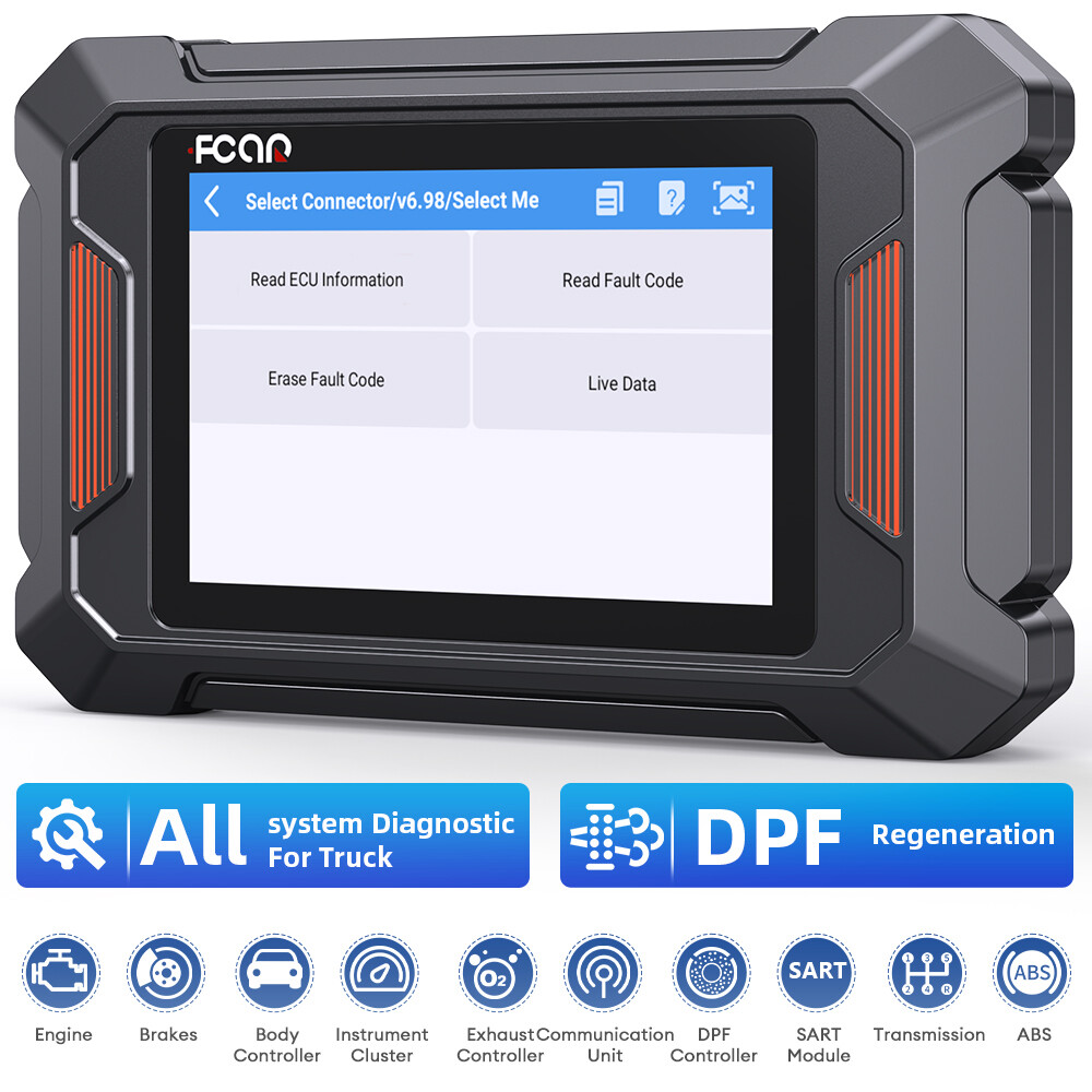Diesel Heavy Duty Truck Scanner All System Diagnostic DPF Regen For Caterpillar