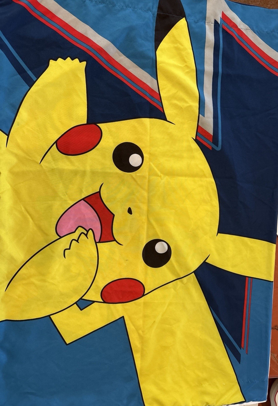Pokémon Standard Pillow Case 2020 Red Blue Yellow
