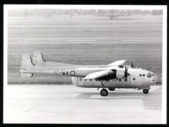 Photography Aircraft Nord 2501, Transport Plane With Double Tail 62-WA
