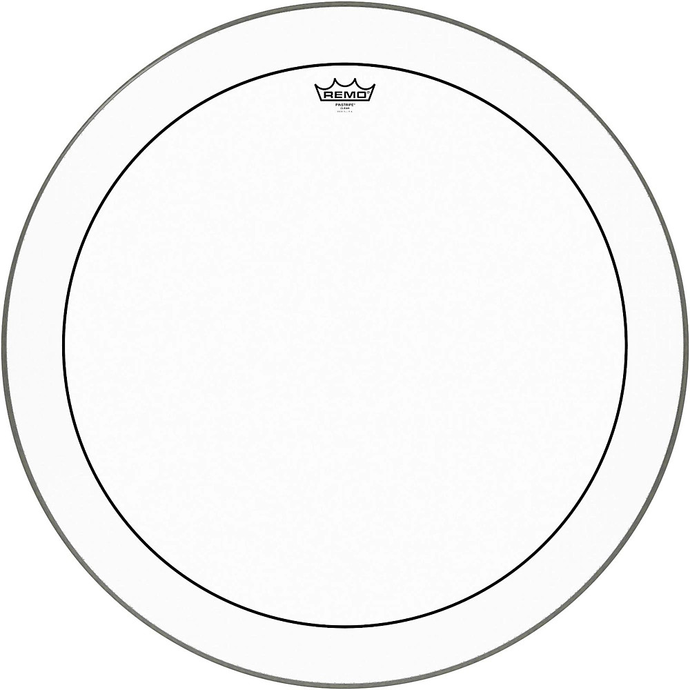 Remo Pinstripe Clear Bass Drum Head 28 in.