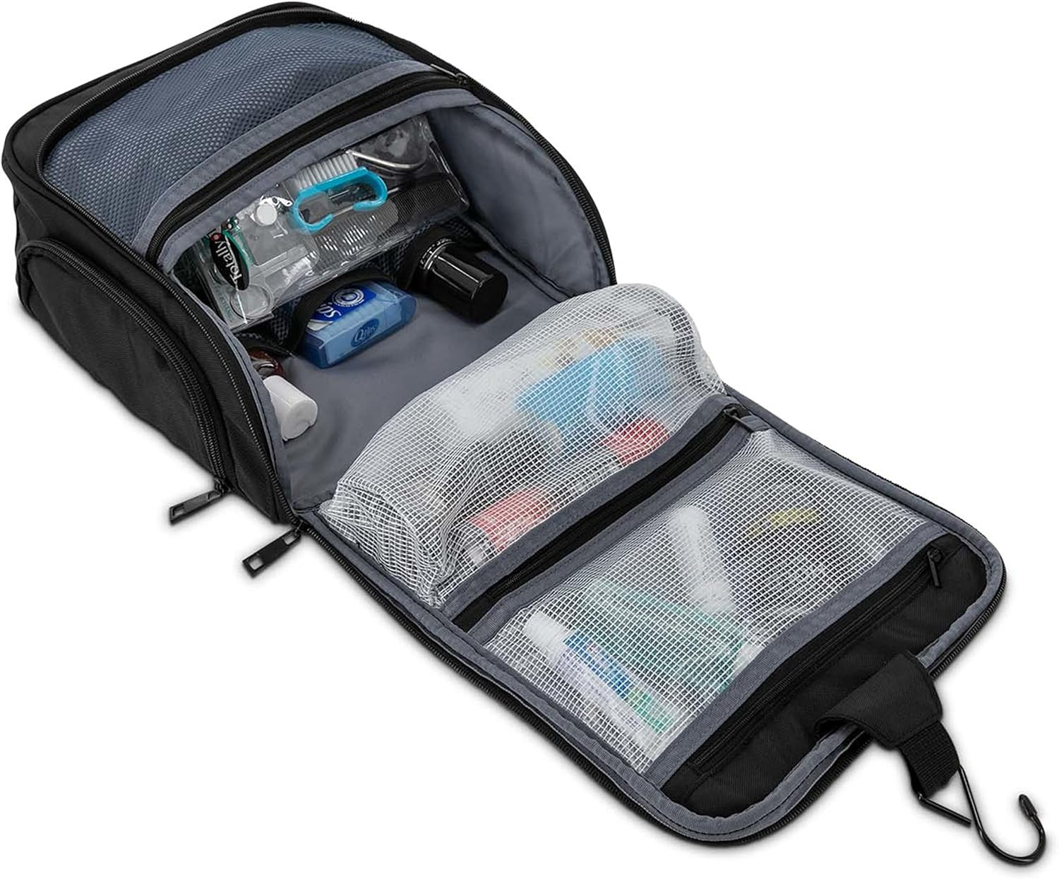 Unisex Hanging Travel Case, One Size, Black