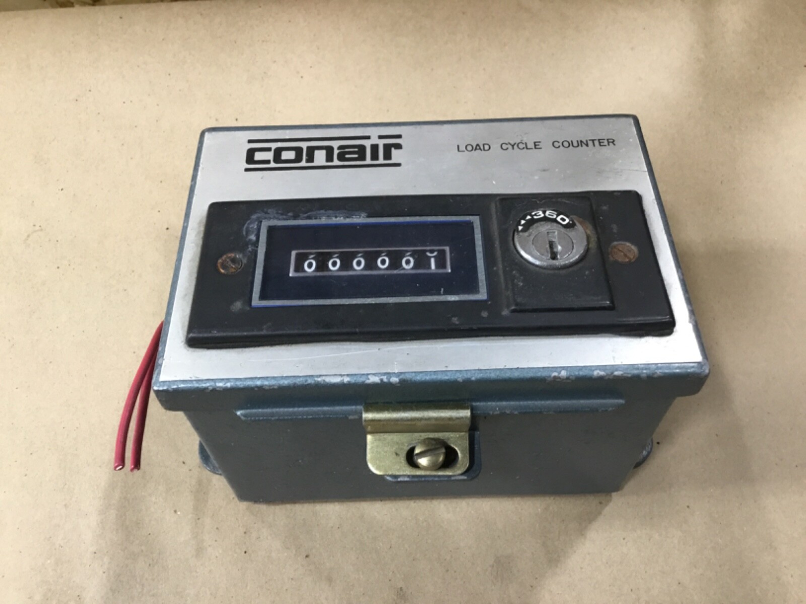 Conair Load Counter Box Redington Counters P2-1026 115VAC #20H24RM